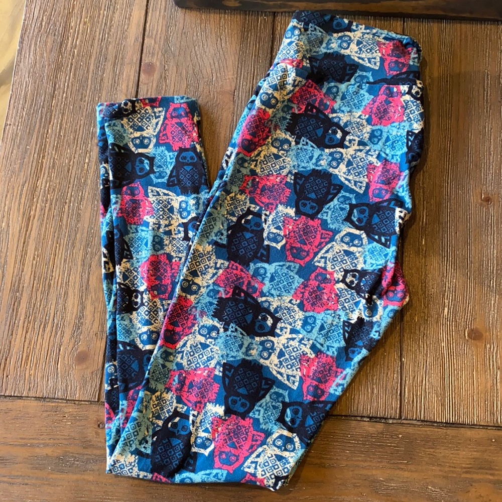 Lularoe One Size Owl Leggings
